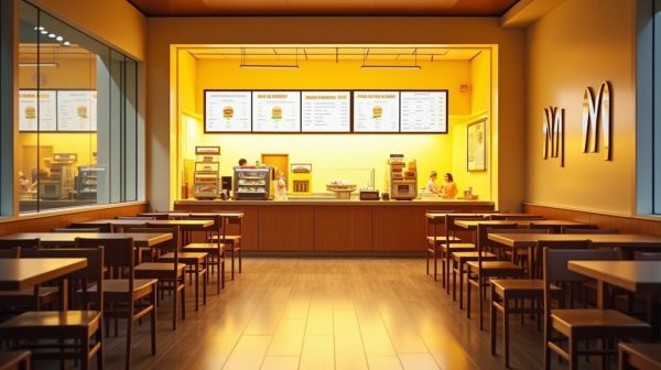 Commandez facilement vos burgers préférés chez McDonald's